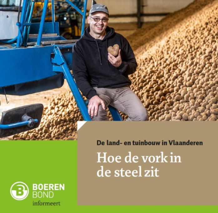Hoe de vork in de steel zit
