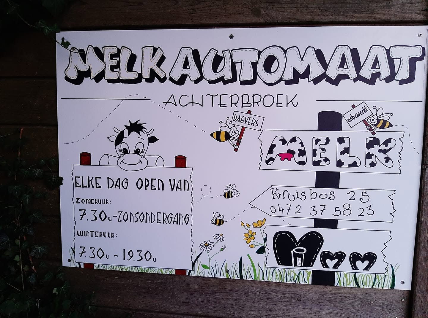 Melkautomaat Achterbroek